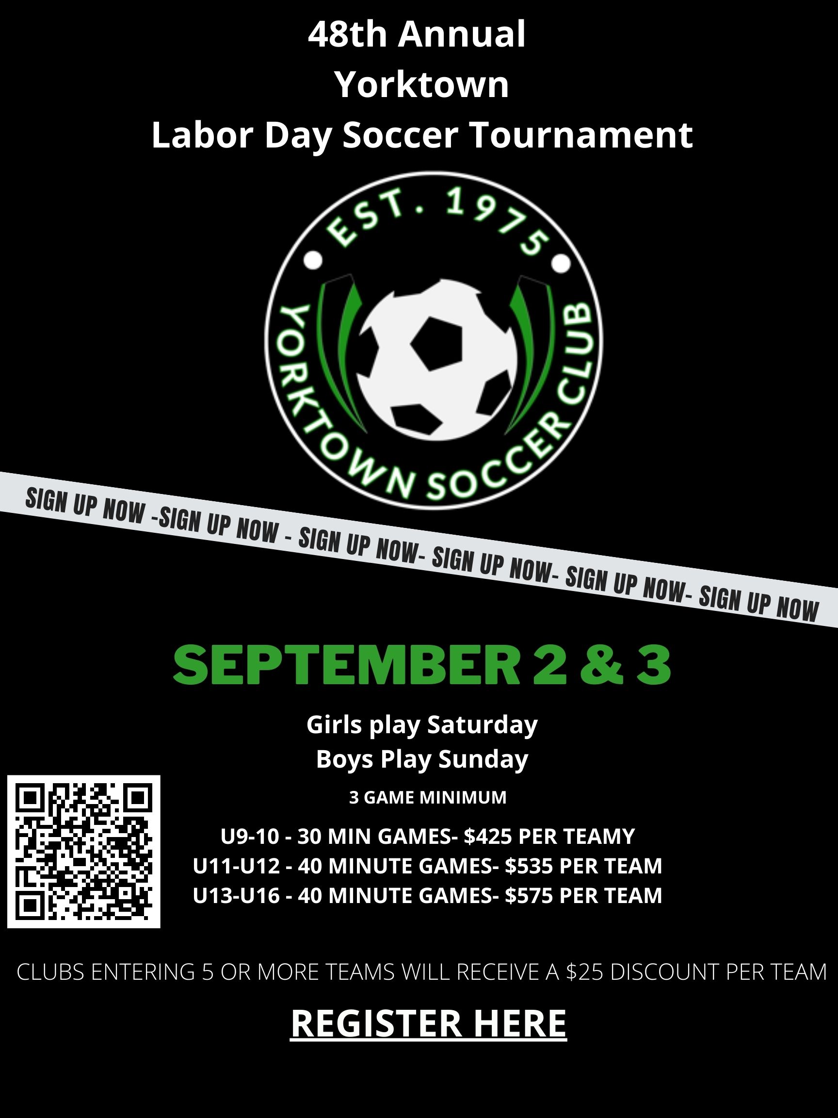 Labor Day Tournament